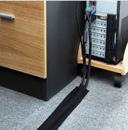 10ft Pack Strong Floor Cable Cover Protection hook Carpet Wrap 2mmx 100 mm Black
10ft Pack Strong Floor Cable Cover Protection hook Carpet Wrap 2mmx 100 mm Black