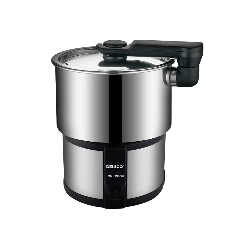110-240V Mini Multicooker 450W Electric Skillet Split Stainless Steel Hot Pot Electric Cooker Portable Travel Cooking Pot
110-240V Mini Multicooker 450W Electric Skillet Split Stainless Steel Hot Pot Electric Cooker Portable Travel Cooking Pot