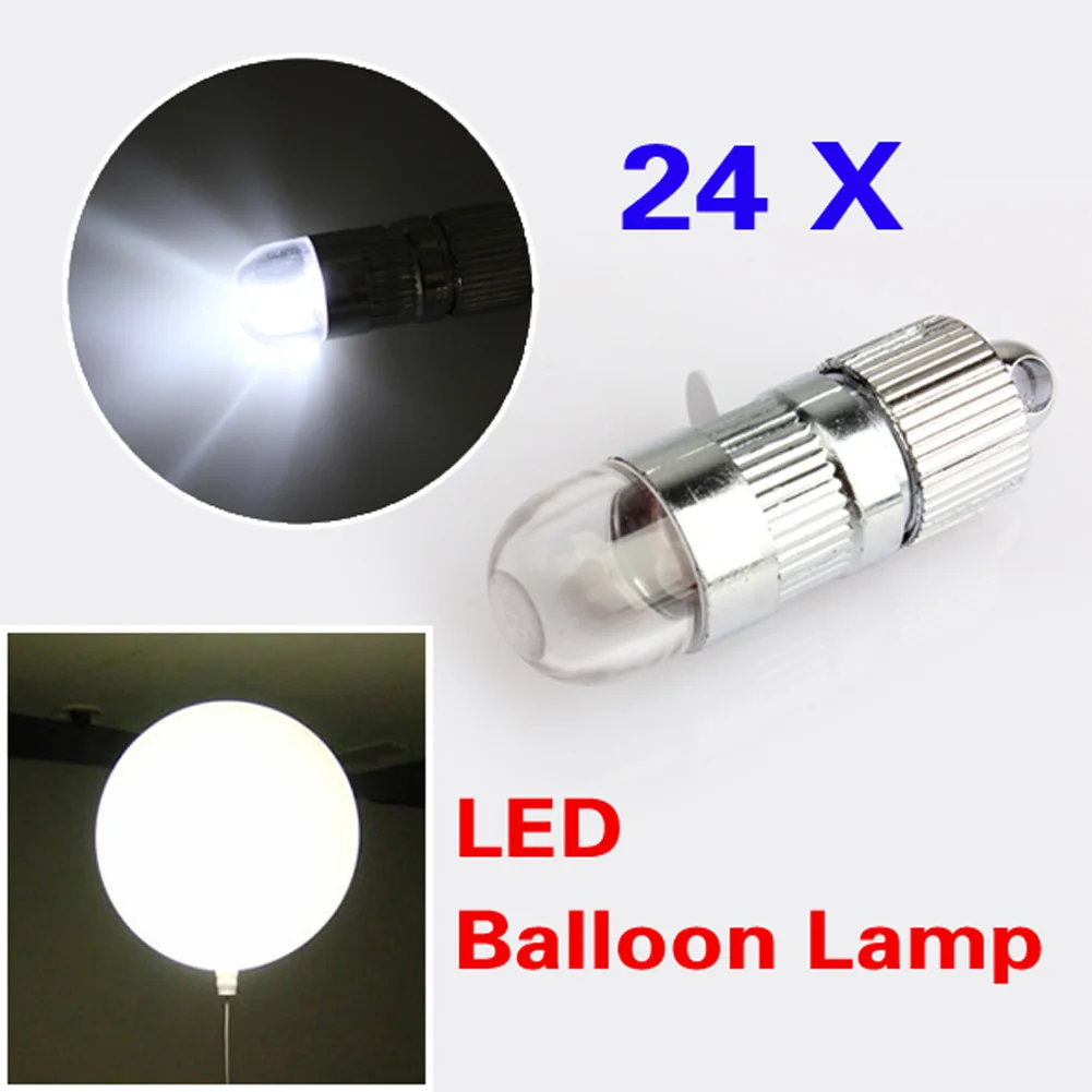 24PCs Mini Small LED Lamps Balloon Light No Lines For Paper Lanterns Balloons Floral Decoration Light White Wholesale
24PCs Mini Small LED Lamps Balloon Light No Lines For Paper Lanterns Balloons Floral Decoration Light White Wholesale