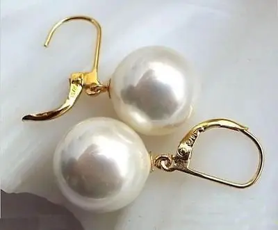 Hot sale Free Shipping AAAA Perfect Round 16mm White South Sea SHELL Pearl Leverback Earring 14K
Hot sale Free Shipping AAAA Perfect Round 16mm White South Sea SHELL Pearl Leverback Earring 14K