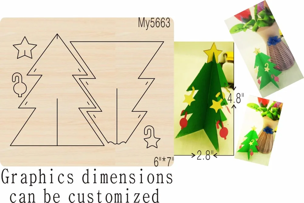 christmas tree-1 new wooden mould cutting dies for scrapbooking Thickness-15.8mm
christmas tree-1 new wooden mould cutting dies for scrapbooking Thickness-15.8mm