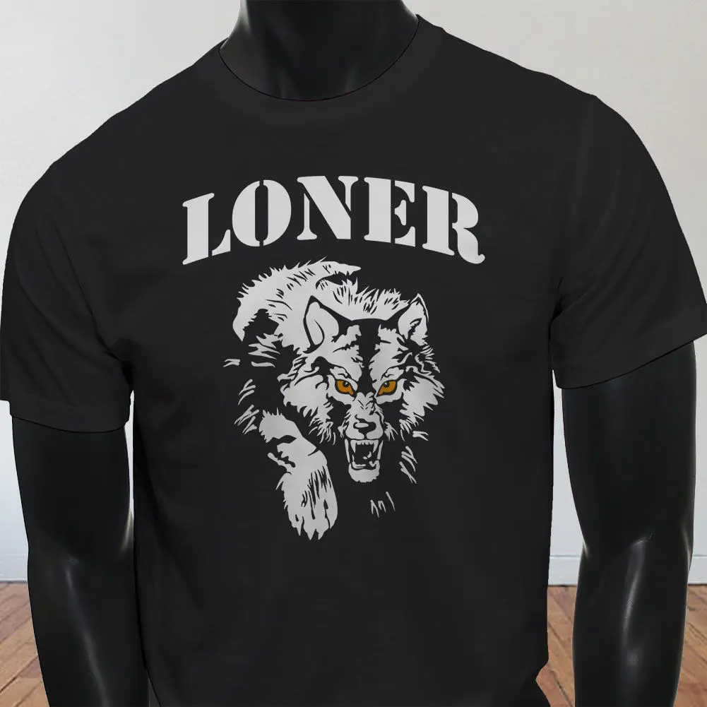 New Summer Style Printed Cotton O Neck Tee Shirt Short Sleeve Loner Lone Wolf Funny Introvert Geek Humor Pack offensive Shirts
New Summer Style Printed Cotton O Neck Tee Shirt Short Sleeve Loner Lone Wolf Funny Introvert Geek Humor Pack offensive Shirts