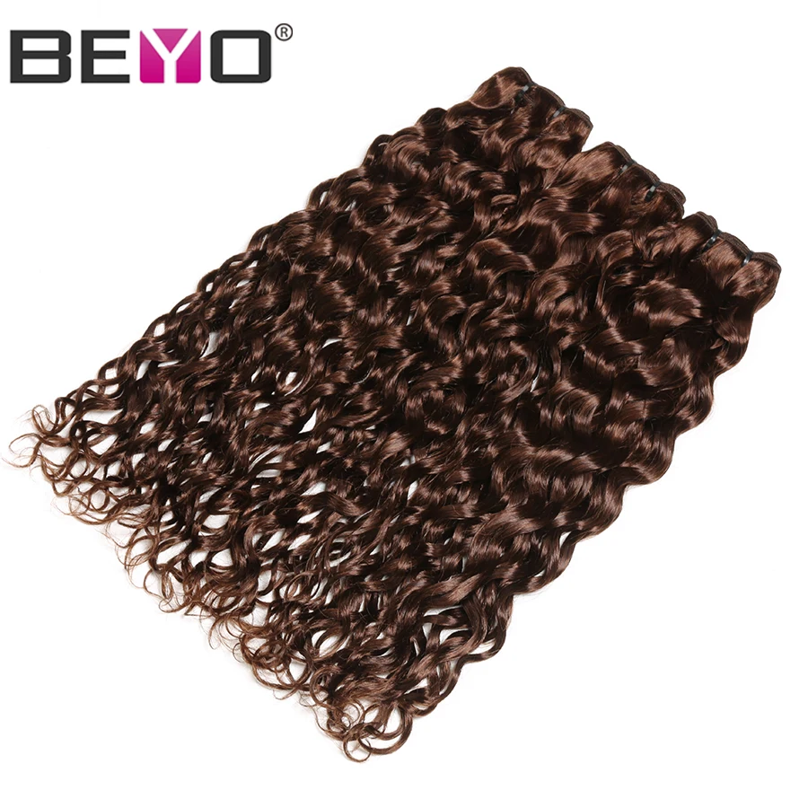Pre-Color #4 Water Wave Hair Brazilian Hair Weave Bundles Light Brown Human Hair Bundles 3 Or 4 Bundle Deals Beyo Non Remy Hair
Pre-Color #4 Water Wave Hair Brazilian Hair Weave Bundles Light Brown Human Hair Bundles 3 Or 4 Bundle Deals Beyo Non Remy Hair