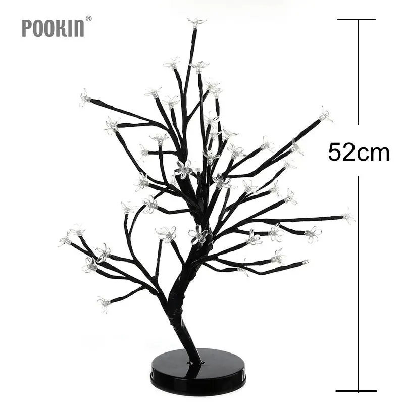48 Heads LED Battery Plum Blossom Flower Tree Romantic Atmosphere Night Light Home Wedding Party Holiday Decor
48 Heads LED Battery Plum Blossom Flower Tree Romantic Atmosphere Night Light Home Wedding Party Holiday Decor