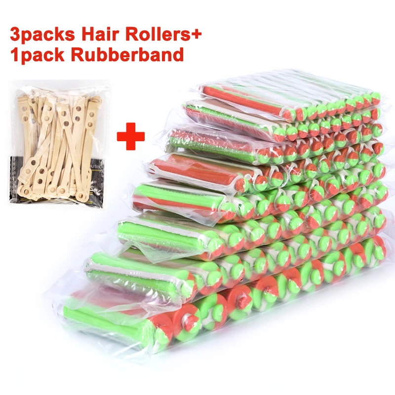 30pcs/set Hair Rollers and Rubber Bands Hair Beauty Kit Cold Perm Rods Bars Salon Home Wave Fluffy Hair Maker Styling Tool UN937
30pcs/set Hair Rollers and Rubber Bands Hair Beauty Kit Cold Perm Rods Bars Salon Home Wave Fluffy Hair Maker Styling Tool UN937