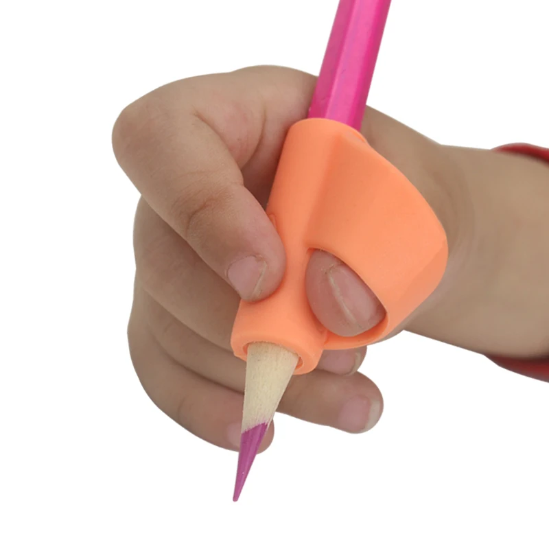 3Pcs/Lot Silicone Baby Kids Learning Toy Writing Posture Tool Hold Pen Correction Stationery Children Student Education Gift 
3Pcs/Lot Silicone Baby Kids Learning Toy Writing Posture Tool Hold Pen Correction Stationery Children Student Education Gift
