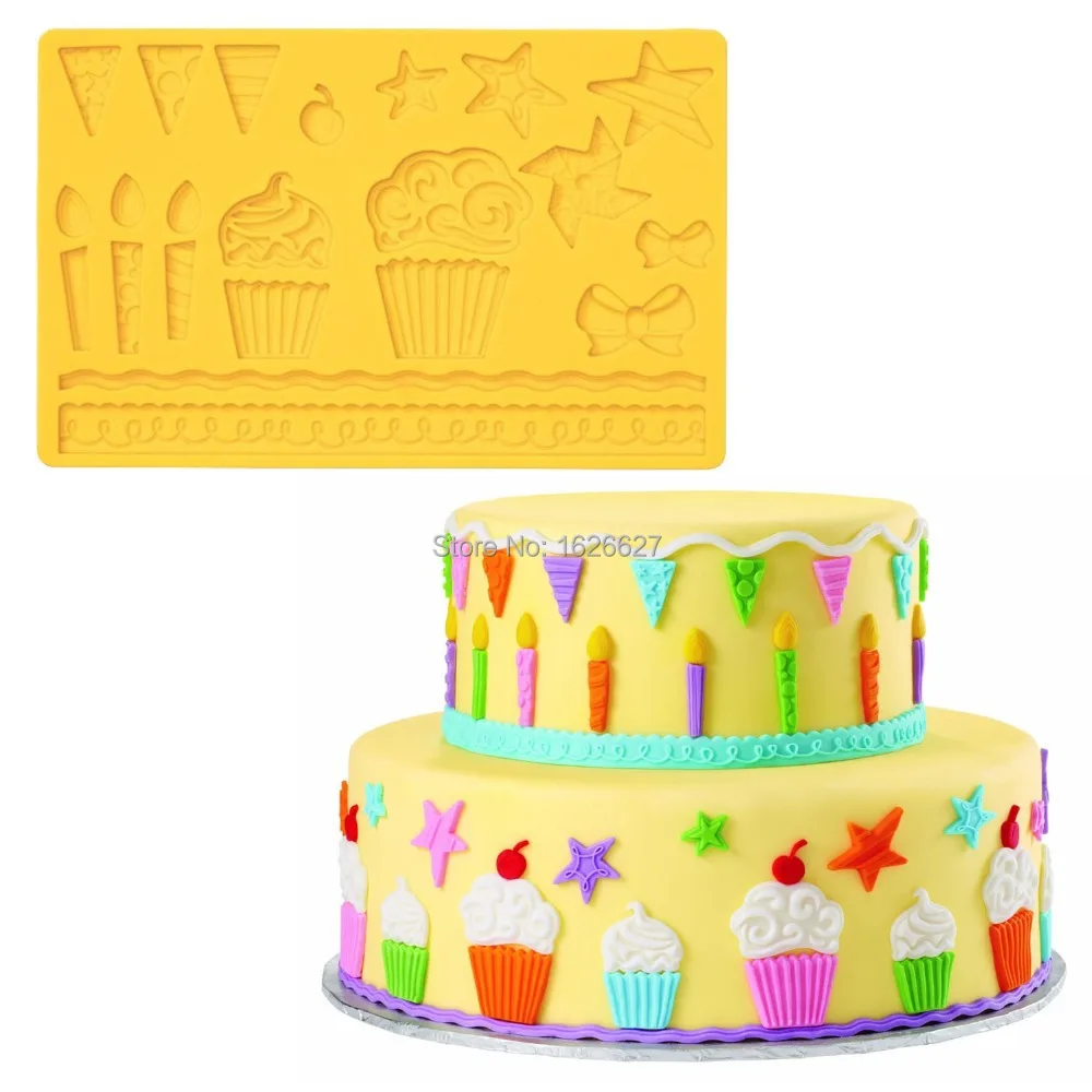 Fondant Icecream 3D Silicone Cake Mold Soap Moldes De Silicona Cake Decorating Tools DIY Sugarcraft Mold For Cupcake Decoration
Fondant Icecream 3D Silicone Cake Mold Soap Moldes De Silicona Cake Decorating Tools DIY Sugarcraft Mold For Cupcake Decoration