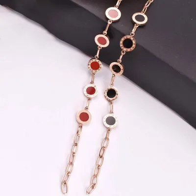 MIARA.L simple jewelry anti-allergy lady bracelet wholesale personalized titanium steel Roman digital bracelet female
MIARA.L simple jewelry anti-allergy lady bracelet wholesale personalized titanium steel Roman digital bracelet female