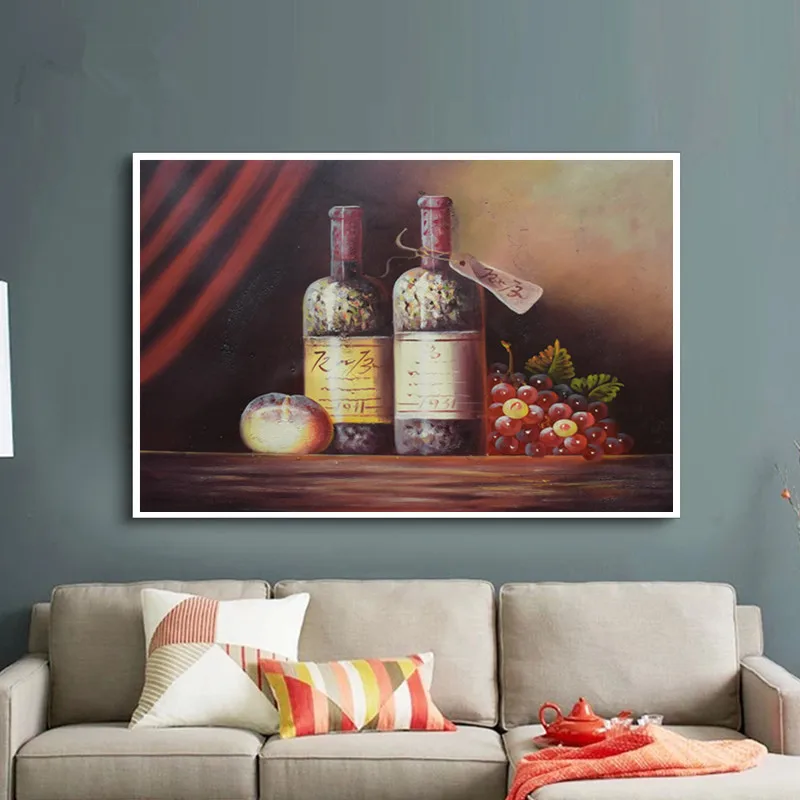 Abstract Wall Pictures for Living Room decoration Painting Hand-painted oil painting canvas Classic still life wine paintings
Abstract Wall Pictures for Living Room decoration Painting Hand-painted oil painting canvas Classic still life wine paintings