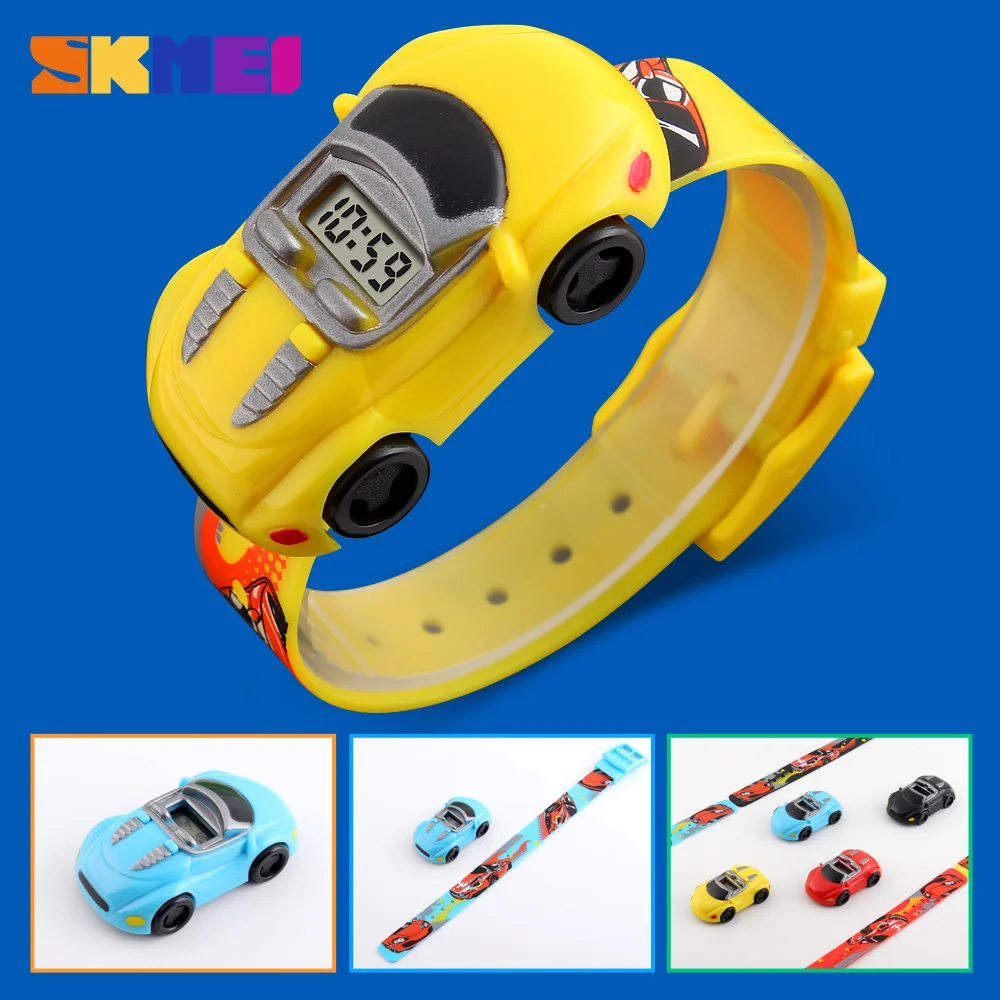 Горячие SKMEI брендовые модные креативные цифровые спортивные детские часы для