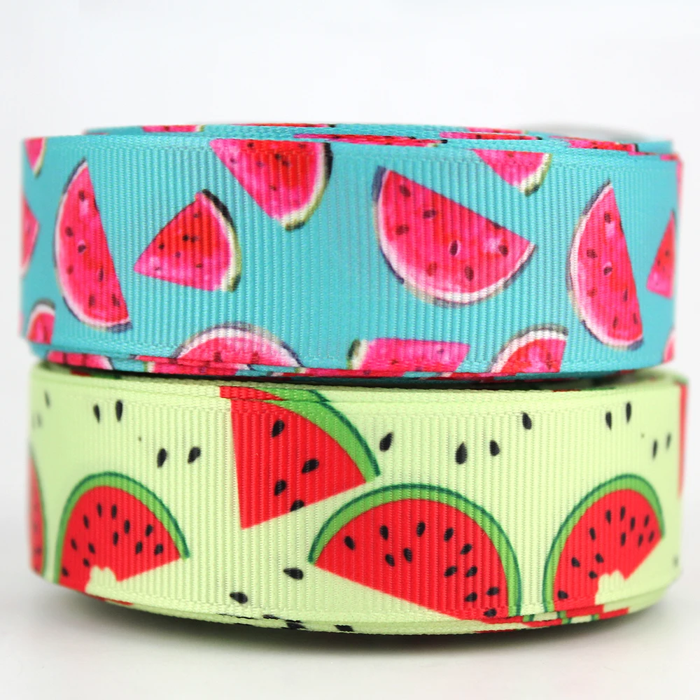 Watermelon Printed 57mm/75mm Grosgrain Ribbon Set 10/20/50 yards DIY Handmade Gift Packing Wedding Decoration ribbons
Watermelon Printed 57mm/75mm Grosgrain Ribbon Set 10/20/50 yards DIY Handmade Gift Packing Wedding Decoration ribbons