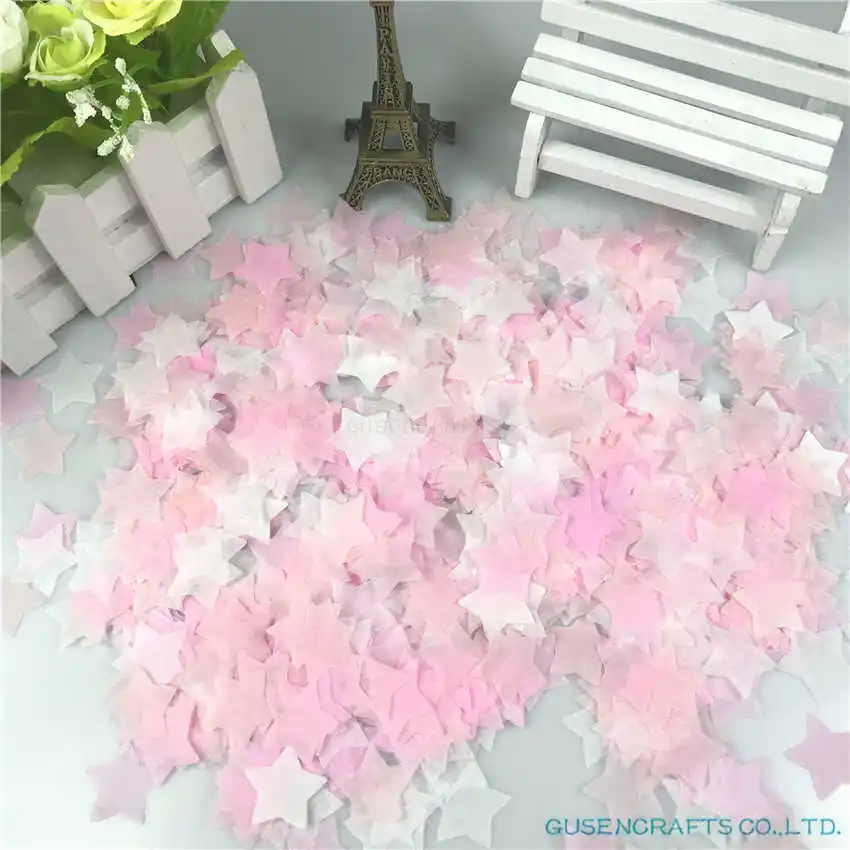 15g Per Bag 1 inch (2.5cm) Paper Confetti Star Birthday Decor Baby Shower Cake Topper Table Decoration Even Party Supplies
15g Per Bag 1 inch (2.5cm) Paper Confetti Star Birthday Decor Baby Shower Cake Topper Table Decoration Even Party Supplies