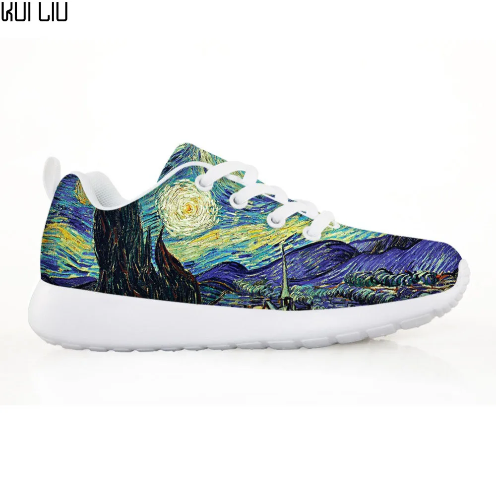 Customized Children Shoes Sneakers Boys Girls Kids Casual Flats Comfortable Lace-up Classic Vincent van Gogh Starry Night Print
Customized Children Shoes Sneakers Boys Girls Kids Casual Flats Comfortable Lace-up Classic Vincent van Gogh Starry Night Print