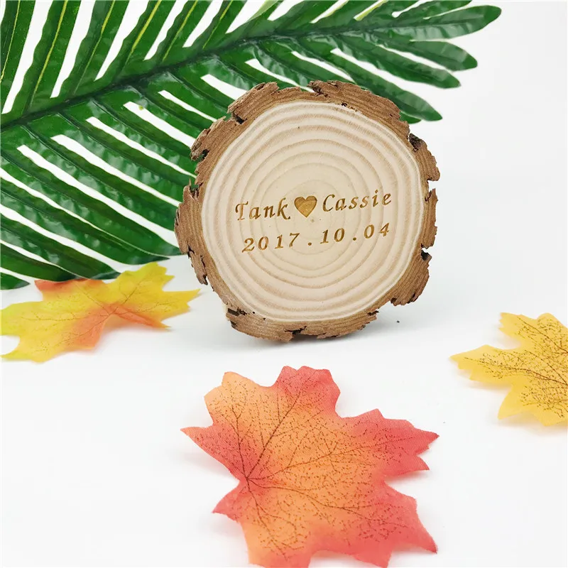10Pcs Creative Wedding Decoration Wooden Slices Customizable Big Coasters Tablet Wood Rustic Decor Name/Pattern Design
10Pcs Creative Wedding Decoration Wooden Slices Customizable Big Coasters Tablet Wood Rustic Decor Name/Pattern Design