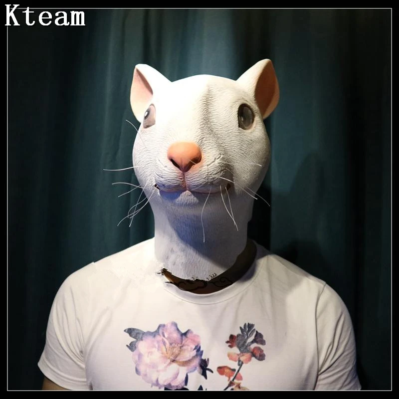 New Mouse Head Mask Full Face Adult Mask Breathable Halloween Masquerade Fancy Dress Party Cosplay Costume Lovely Animal Mask
New Mouse Head Mask Full Face Adult Mask Breathable Halloween Masquerade Fancy Dress Party Cosplay Costume Lovely Animal Mask