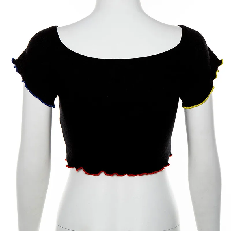 hirigin new Womens Short Sleeve o-neck short Tops Summer female fashion casual Blouses ladies button Loose solid shirt
hirigin new Womens Short Sleeve o-neck short Tops Summer female fashion casual Blouses ladies button Loose solid shirt