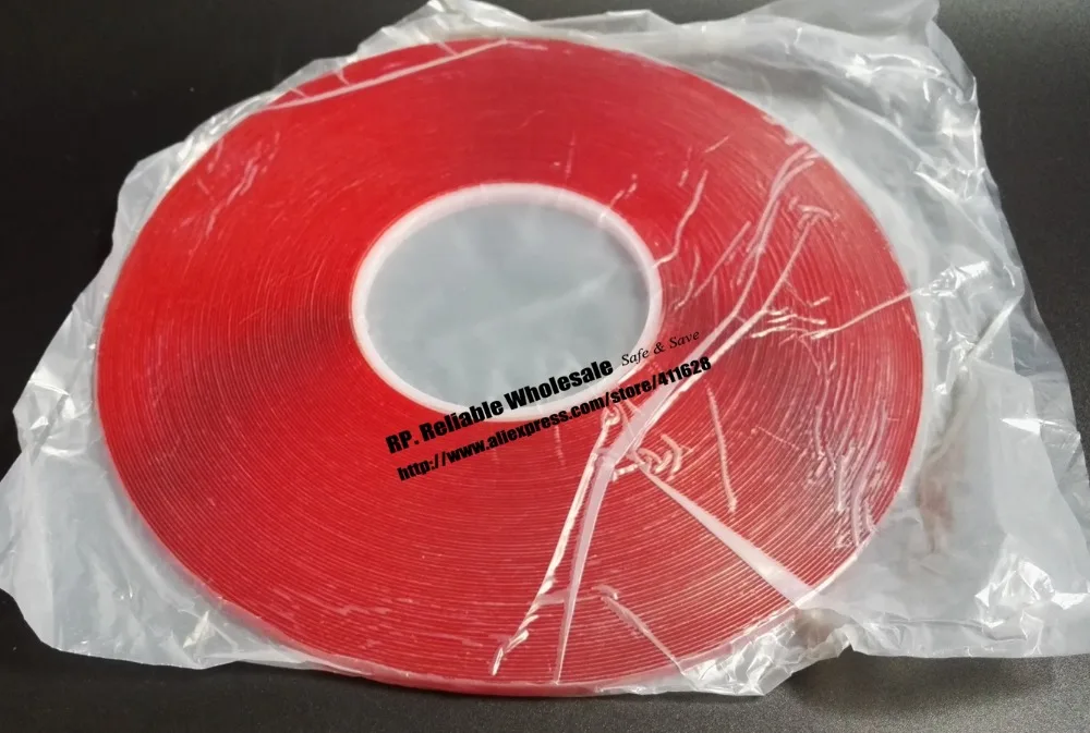 0.5mm Thick, (5mm X 33Meters) Double Sided Acrylic Foam Tape for Glass Car Panel, Clear
0.5mm Thick, (5mm X 33Meters) Double Sided Acrylic Foam Tape for Glass Car Panel, Clear