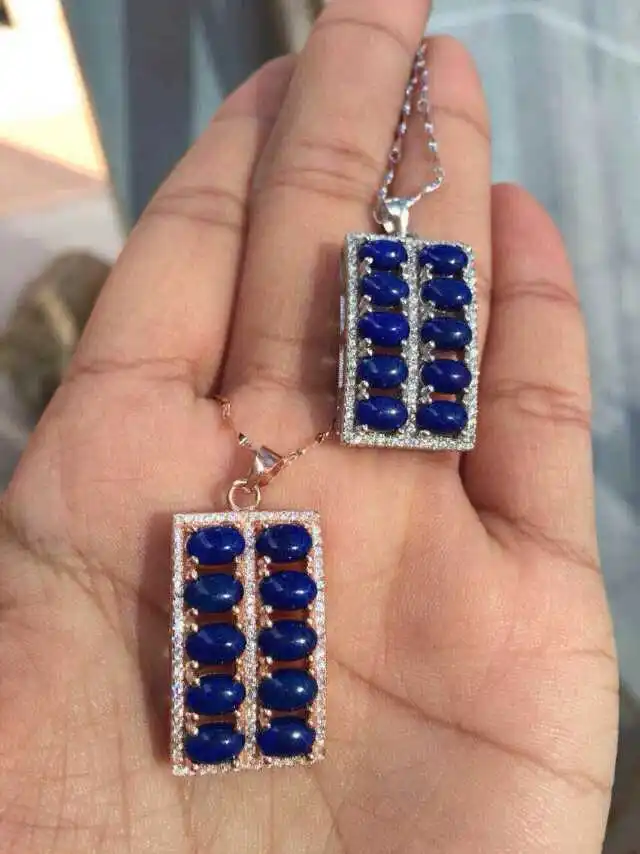 100% natural lapis lazuli Pendant natural gemstone Chinese style Fortune abacus pendant 925 sterling silver Women fine jewelery
100% natural lapis lazuli Pendant natural gemstone Chinese style Fortune abacus pendant 925 sterling silver Women fine jewelery