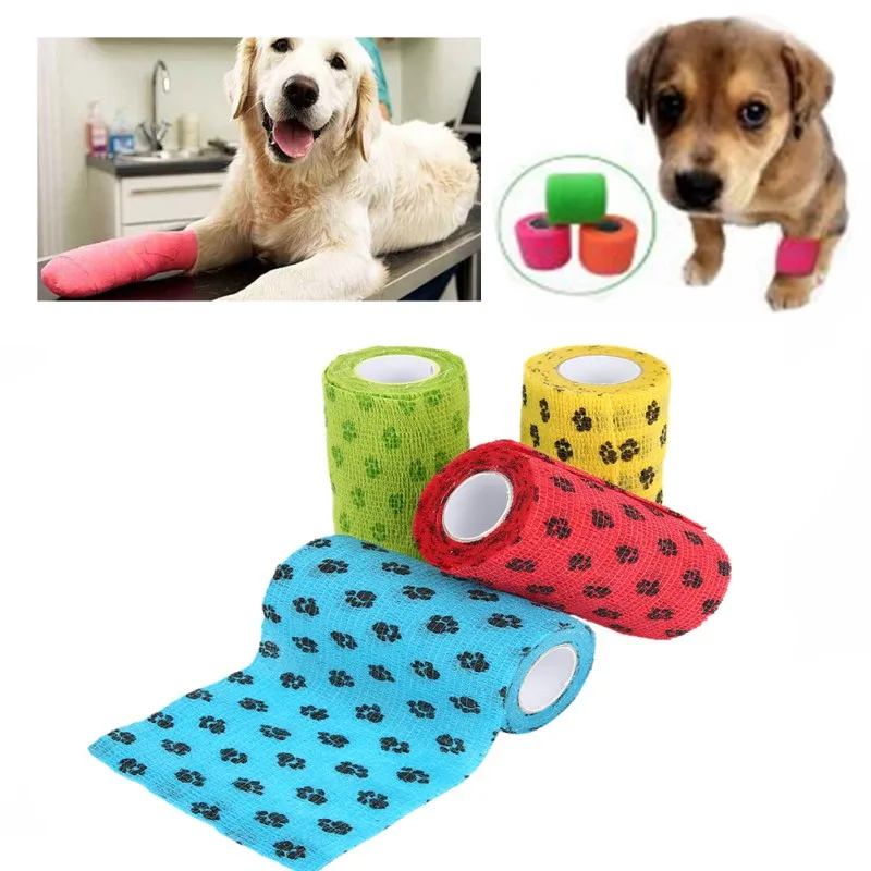 Dog Self Adherent Breathable Bandage Pet Dog Supplies Self Adhering Stick Bandage for Dogs
Dog Self Adherent Breathable Bandage Pet Dog Supplies Self Adhering Stick Bandage for Dogs