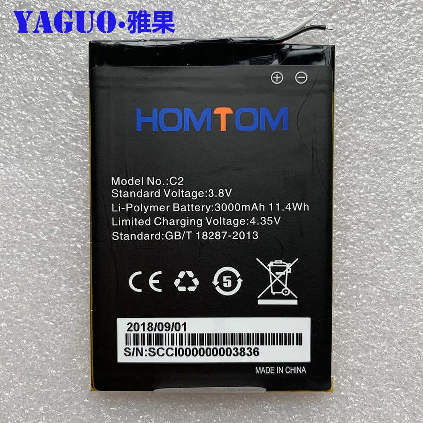 100% Original New Full 3000mAh Battery Large Capacity Backup Batteries Replacement For HOMTOM C2 Smart Phone
100% Original New Full 3000mAh Battery Large Capacity Backup Batteries Replacement For HOMTOM C2 Smart Phone