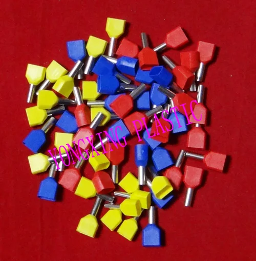 100PCS/Lot TE7508 2*0.75 Twin cord terminal cable connector splice insulated terminal block kit wire cable ferrules
100PCS/Lot TE7508 2*0.75 Twin cord terminal cable connector splice insulated terminal block kit wire cable ferrules