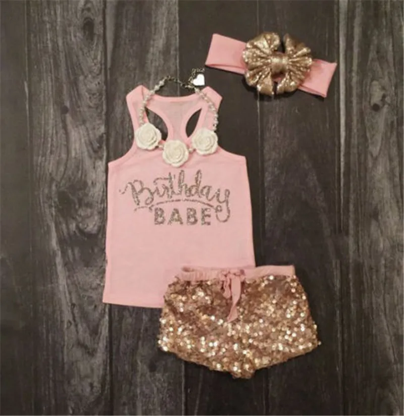Newborn Cute Baby Girls Cotton Tops Romper Sequin Pants Outfits 3Pcs Set Clothes Fashionable Cloth+Headware
Newborn Cute Baby Girls Cotton Tops Romper Sequin Pants Outfits 3Pcs Set Clothes Fashionable Cloth+Headware