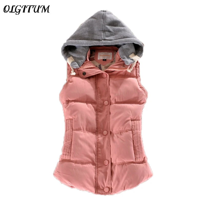 2019 Women Winter jacket Vest Down Cotton Casual Temperament Slim Vest Coat Hooded Winter Warm Jacket And Outerwear
2019 Women Winter jacket Vest Down Cotton Casual Temperament Slim Vest Coat Hooded Winter Warm Jacket And Outerwear