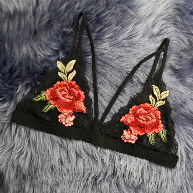 Lady's Decorated Lacquer Underwear vest Women Bandage Appliques Lace Bralette Bustier Crop Top Sheer Unpadded B
Lady's Decorated Lacquer Underwear vest Women Bandage Appliques Lace Bralette Bustier Crop Top Sheer Unpadded B