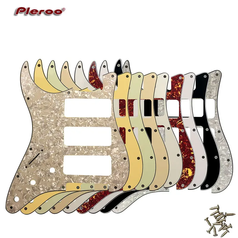 Pleroo отличное качество запчасти для гитары 3 P90 Strat накладки США левой руки 11