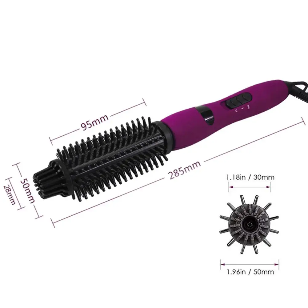 Pro Curling Iron Brush 1 Inch Hair Curler Brush Ceramic Hot Brush Styling Dryer Comb Curl Tool Dual Voltage for Long Hair
Pro Curling Iron Brush 1 Inch Hair Curler Brush Ceramic Hot Brush Styling Dryer Comb Curl Tool Dual Voltage for Long Hair