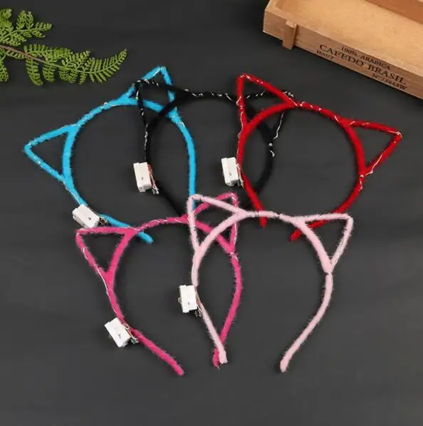 Led Rabbit Ear Cat Ears LED Party Light Up Flashing Flashing Headbands Party Wear Hair Accessories Christmas YH1478
Led Rabbit Ear Cat Ears LED Party Light Up Flashing Flashing Headbands Party Wear Hair Accessories Christmas YH1478