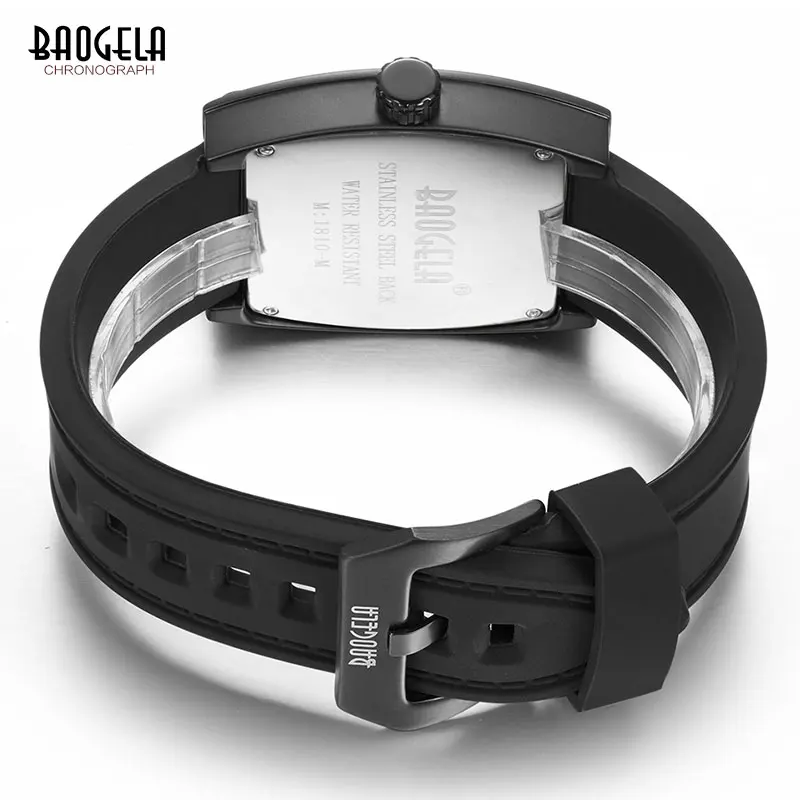 BAOGELA 2018 Skeleton Quartz Watches Men Sports Army Military Wristwatch Luminous Waterproof Silicone Band Man 1801BLACK White
BAOGELA 2018 Skeleton Quartz Watches Men Sports Army Military Wristwatch Luminous Waterproof Silicone Band Man 1801BLACK White