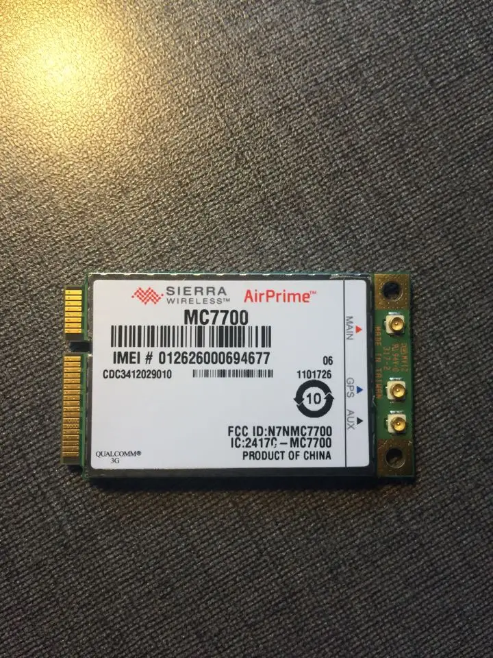 JINYUSHI для MC7700 (может помочь обновить прошивку) модуль LTE CAT3 подходит для японских 100% новых и оригинальных годов
JINYUSHI для MC7700 (может помочь обновить прошивку) модуль LTE CAT3 подходит для японских 100% новых и оригинальных годов