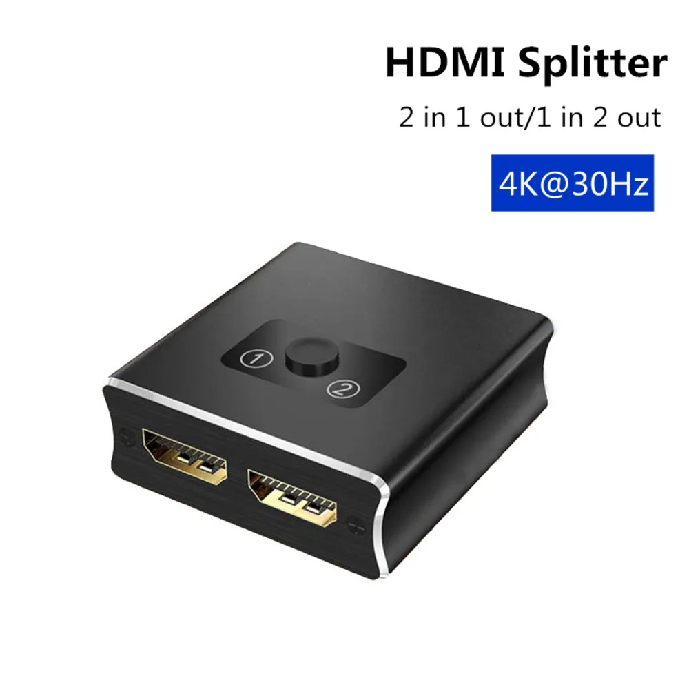 HDMI 2 0 двухнаправленный интеллектуальный коммутатор 2x1 1x2 4K HDCP двунаправленный
