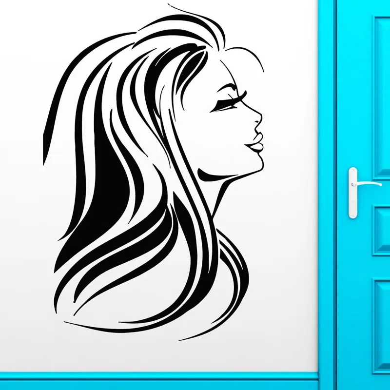 Hair Salon Sticker Beauty Scissors Decal Haircut Name Posters Vinyl Wall Art Decals Decor Decoration Mural Salon Sticker Q0004
Hair Salon Sticker Beauty Scissors Decal Haircut Name Posters Vinyl Wall Art Decals Decor Decoration Mural Salon Sticker Q0004