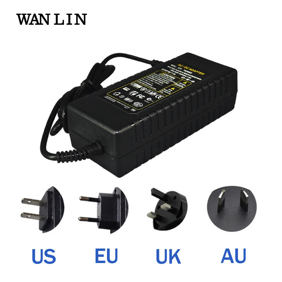 WANLIN CCTV Camera Power Adapter DC12V 5A AHD Camera Power Supply EU/US/UK/AU Plug
WANLIN CCTV Camera Power Adapter DC12V 5A AHD Camera Power Supply EU/US/UK/AU Plug