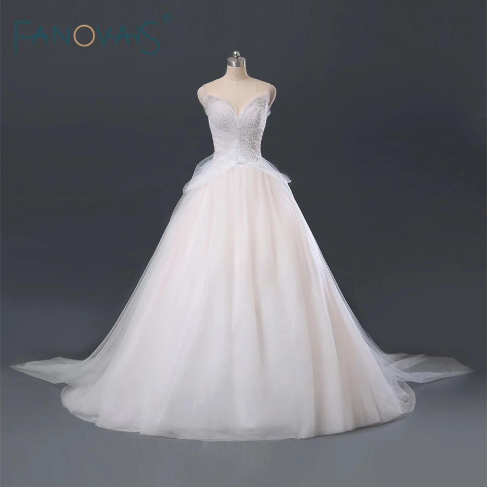 Vintage Long Train Real Photo Pearls Beaded Tulle Ruffled Wedding Dresses 2019 for Bridal vestido de noiva princesa ASAW03
Vintage Long Train Real Photo Pearls Beaded Tulle Ruffled Wedding Dresses 2019 for Bridal vestido de noiva princesa ASAW03