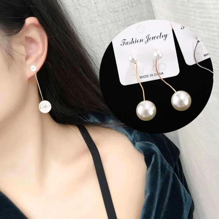 Korean Fashion Pearl Earrings Female 2019 New Tide Super Fairy Temperament Personality Wild Pendant Net Red Long Earrings
Korean Fashion Pearl Earrings Female 2019 New Tide Super Fairy Temperament Personality Wild Pendant Net Red Long Earrings