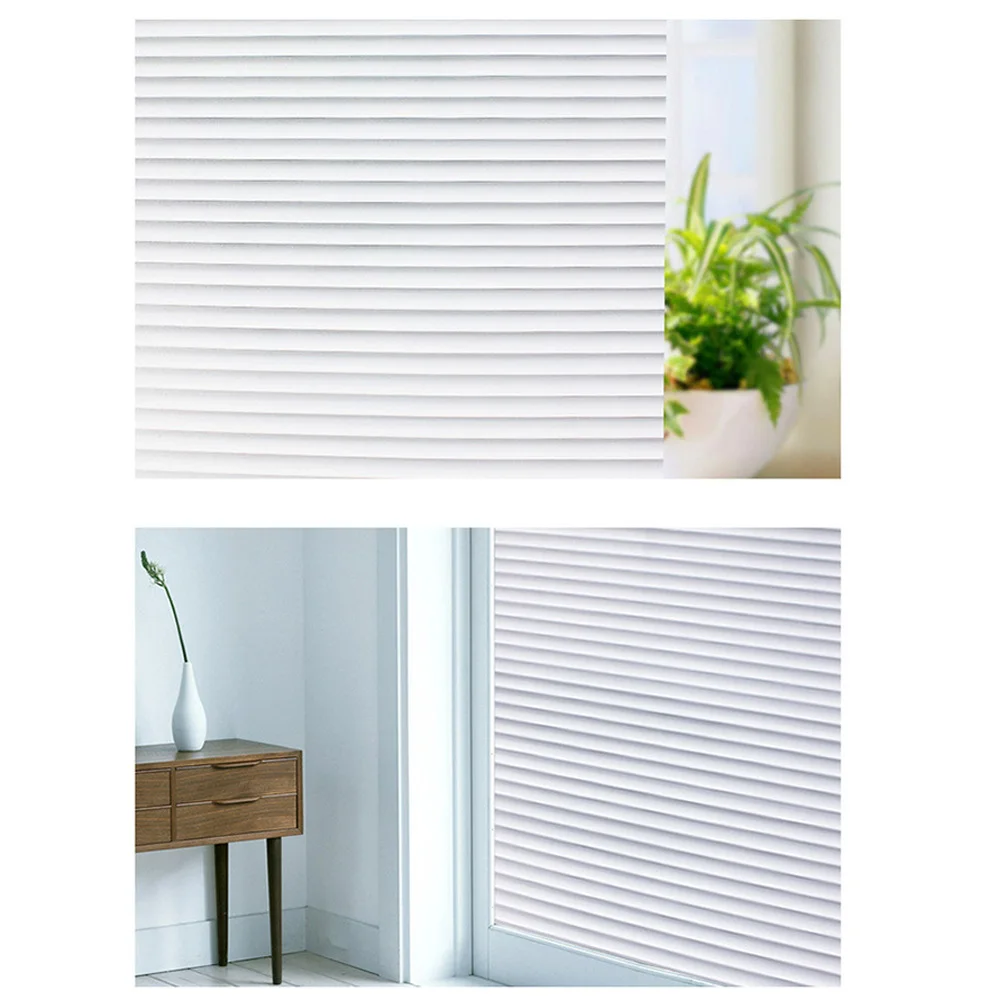 60*200cm Fashion Self-Adhesive Window Film Frosted White Stripe Glass Film Sliding Door Bath Shutters New Window Stickers
60*200cm Fashion Self-Adhesive Window Film Frosted White Stripe Glass Film Sliding Door Bath Shutters New Window Stickers