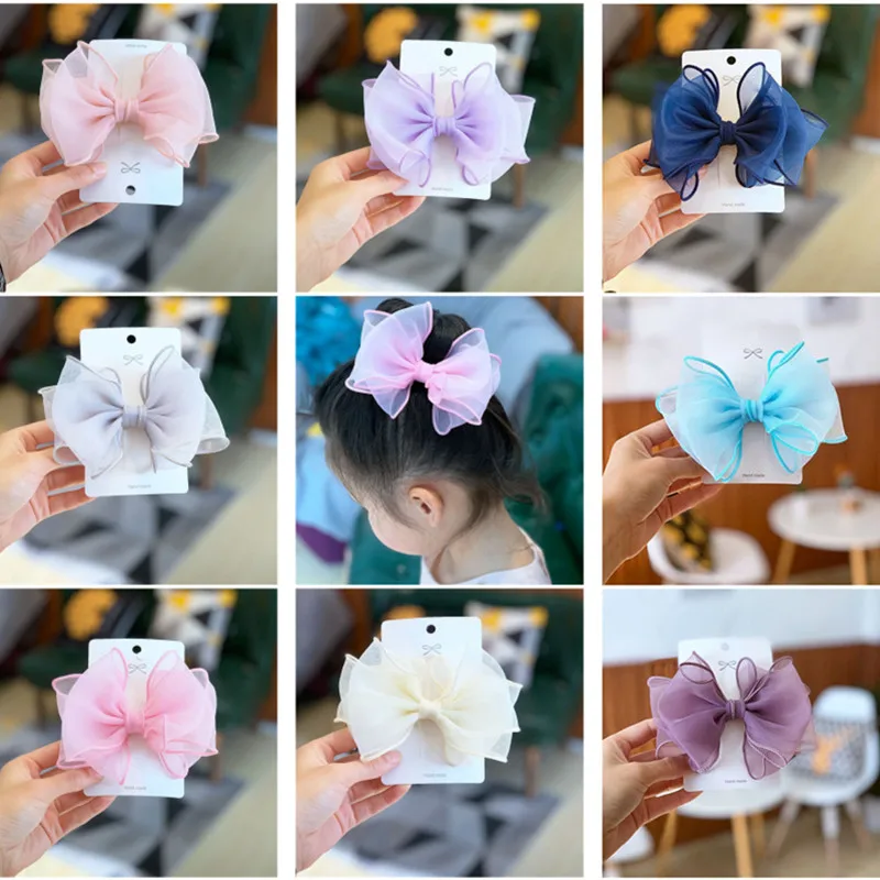 10pcs/lot Fashion Snow Yarn Hair Tiara Temperament Lace Hair Ball Hairpin Candy Color Bow Hairpin Horsetail Clip
10pcs/lot Fashion Snow Yarn Hair Tiara Temperament Lace Hair Ball Hairpin Candy Color Bow Hairpin Horsetail Clip