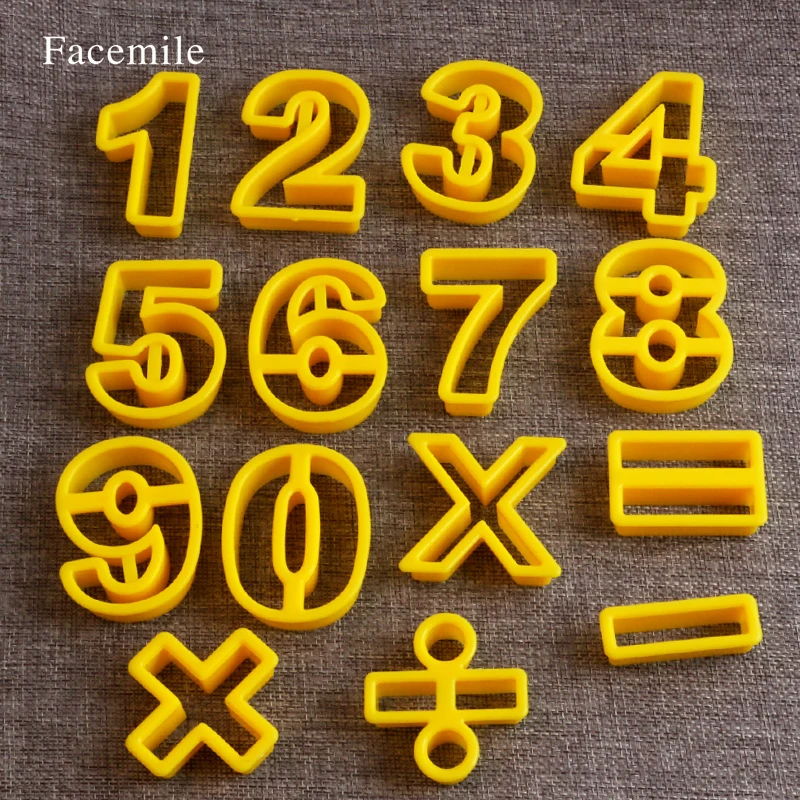 Hot Sale DIY 15PCS Numbers Fondant Cutter Gift Decorating Tools Plastic Cupcake Mold 51022
Hot Sale DIY 15PCS Numbers Fondant Cutter Gift Decorating Tools Plastic Cupcake Mold 51022