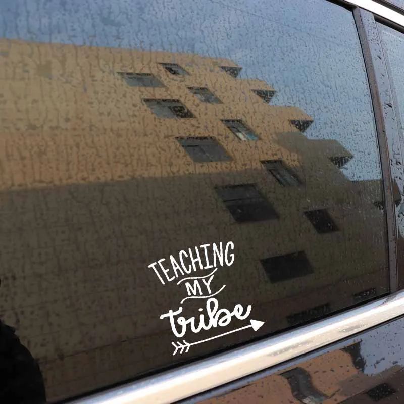 YJZT 14.1CM*14.3CM TEACHING My Tribe Arrow Vinyl Decal Car Sticker Black Silver C10-02157
YJZT 14.1CM*14.3CM TEACHING My Tribe Arrow Vinyl Decal Car Sticker Black Silver C10-02157