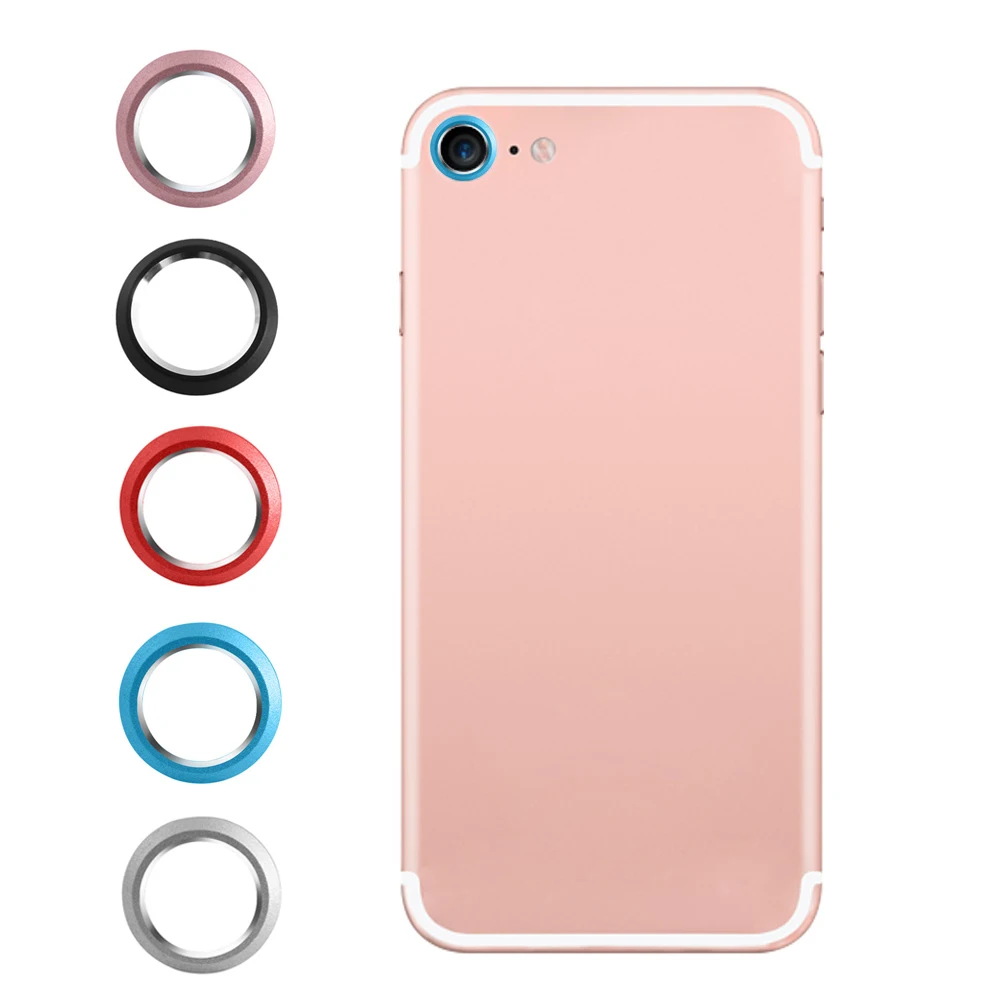 Защитное кольцо для объектива iPhone 7 8 защитное металлическая задняя защитная