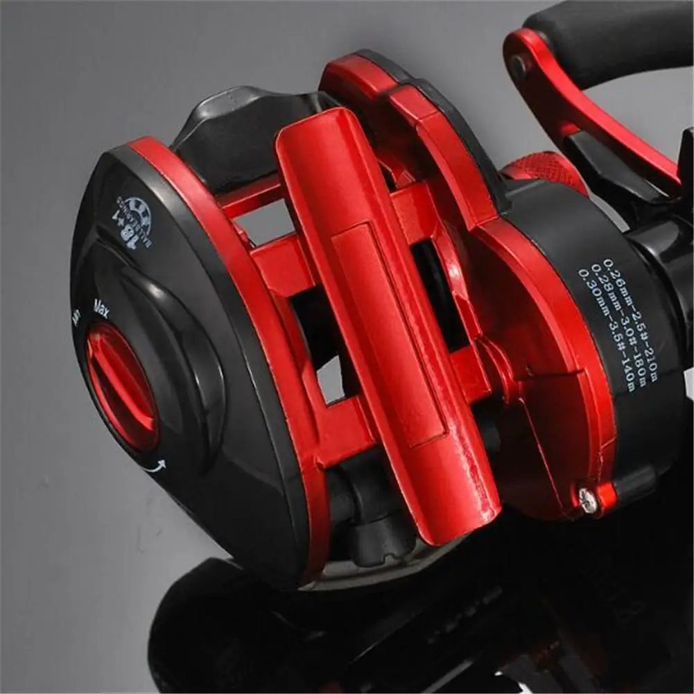 Lizard 18*1BB Metal Baitcasting Fishing Reel 8.1:1 Long Shot Left / Right Hand Fishing Wheel
Lizard 18*1BB Metal Baitcasting Fishing Reel 8.1:1 Long Shot Left / Right Hand Fishing Wheel