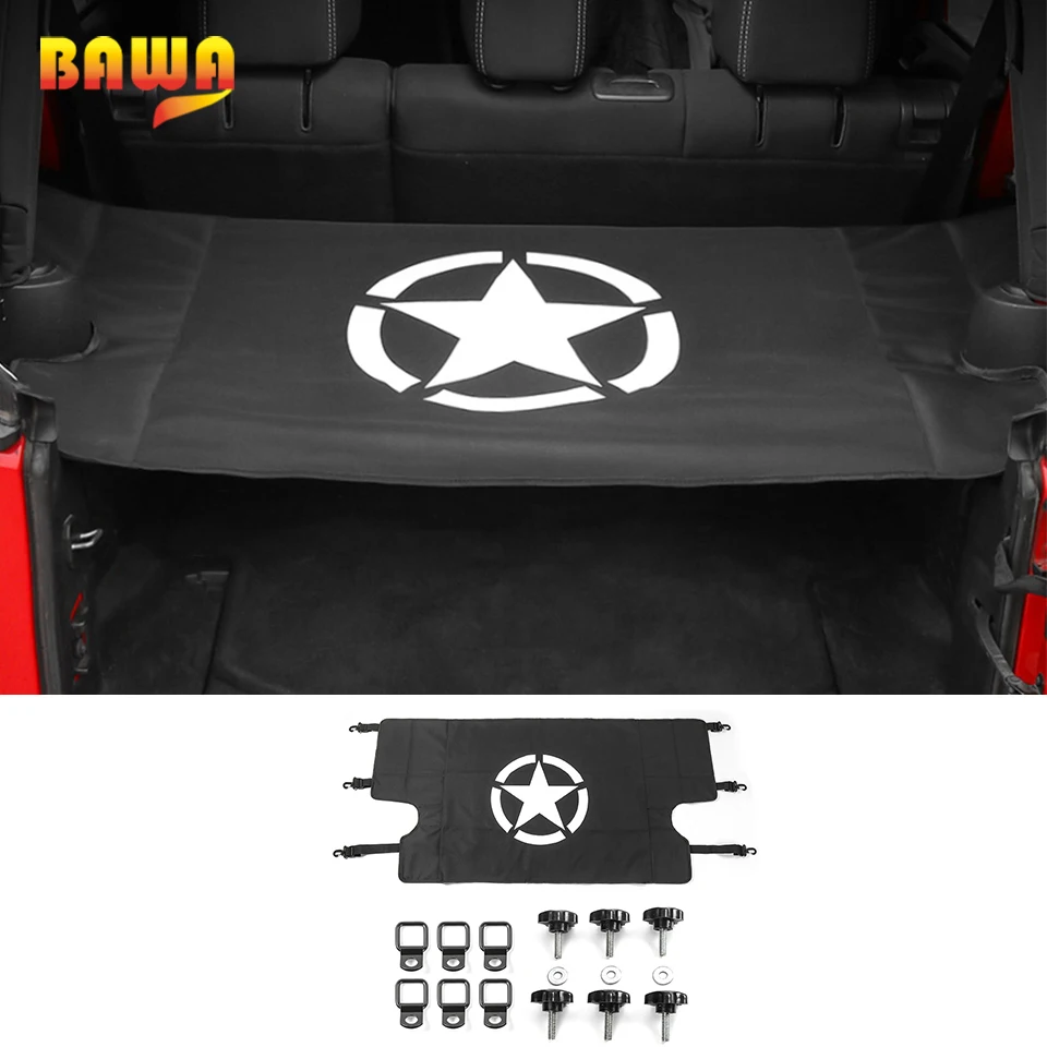 Багажная сетка BAWA для хранения и поддержания порядка для Jeep Wrangler JK, 4 двери 2007 -2017, багажник, занавеска, автомобильный фотоорганайзер
Багажная сетка BAWA для хранения и поддержания порядка для Jeep Wrangler JK, 4 двери 2007 -2017, багажник, занавеска, автомобильный фотоорганайзер