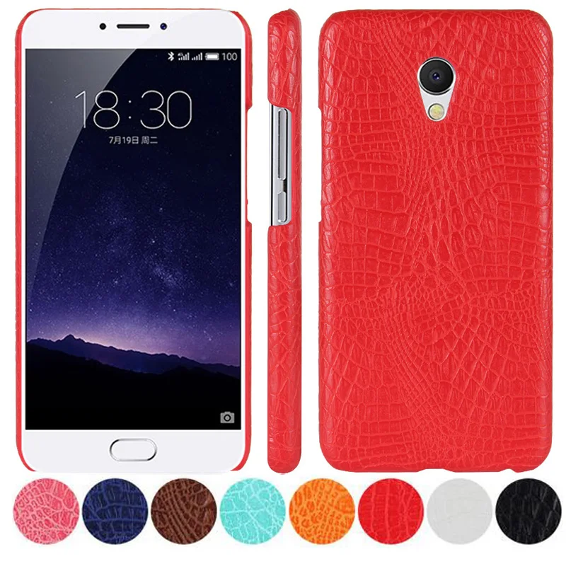 Чехол для Meizu MX6 из крокодиловой кожи M685 M685Q жесткий кожаный чехол MeiZu MX 6 M685m M685c M685u