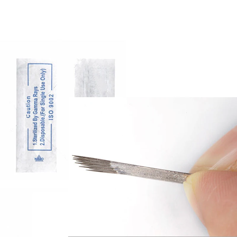 50/100pcs Double Row Needles Manual Pen Blades 15 pins Microblading Permanent Makeup Eyebrow Tattoo 3D Embroidery
50/100pcs Double Row Needles Manual Pen Blades 15 pins Microblading Permanent Makeup Eyebrow Tattoo 3D Embroidery
