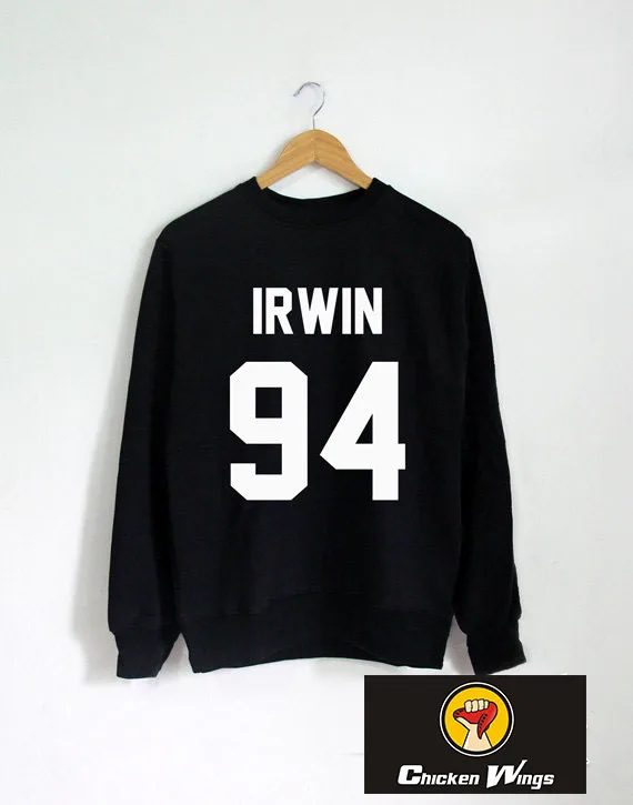 ASHTON IRWIN Sweatshirt IRWIN 94 Long Sleeve Crewneck Sweatshirts tumblr Unisex Sweatshirts Clothing-E026
ASHTON IRWIN Sweatshirt IRWIN 94 Long Sleeve Crewneck Sweatshirts tumblr Unisex Sweatshirts Clothing-E026