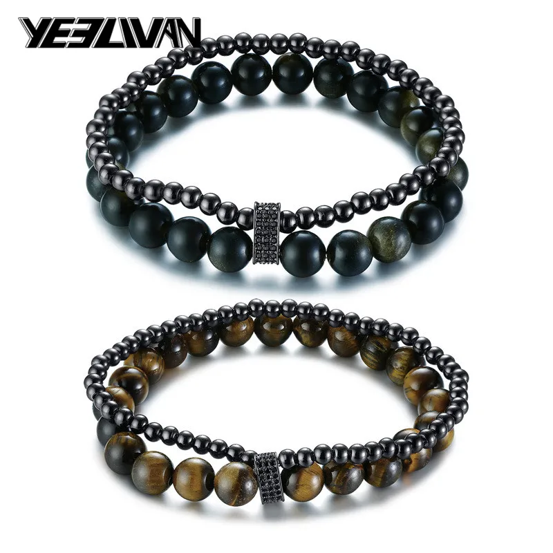 2019 New Natural Map Black Stone Men's Beaded Bracelet Stainless Steel Bracelets Dropshipping Male Jewelry Fashion Gifts for Men
2019 New Natural Map Black Stone Men's Beaded Bracelet Stainless Steel Bracelets Dropshipping Male Jewelry Fashion Gifts for Men