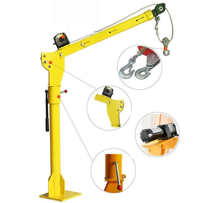 Electric Hoist 6000LBS Electro Crane 12V 24V Copper Motor Truck Crane Machine Truck Crane With Winch
Electric Hoist 6000LBS Electro Crane 12V 24V Copper Motor Truck Crane Machine Truck Crane With Winch